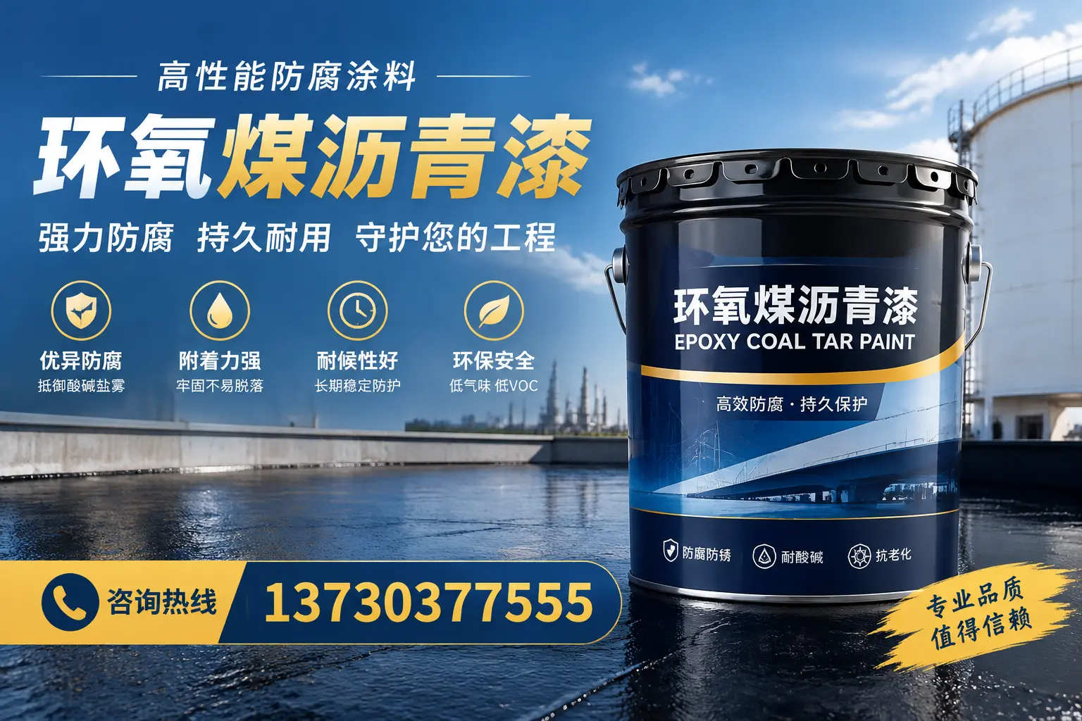 环氧煤沥青漆的耐久性分析,适合曲阜的使用场景