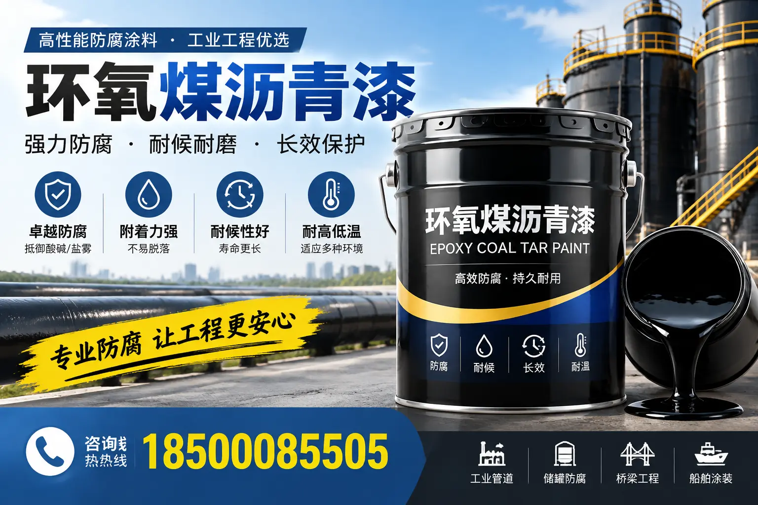 环氧煤沥青漆的施工方法与注意事项，确保在曲阜顺利完成